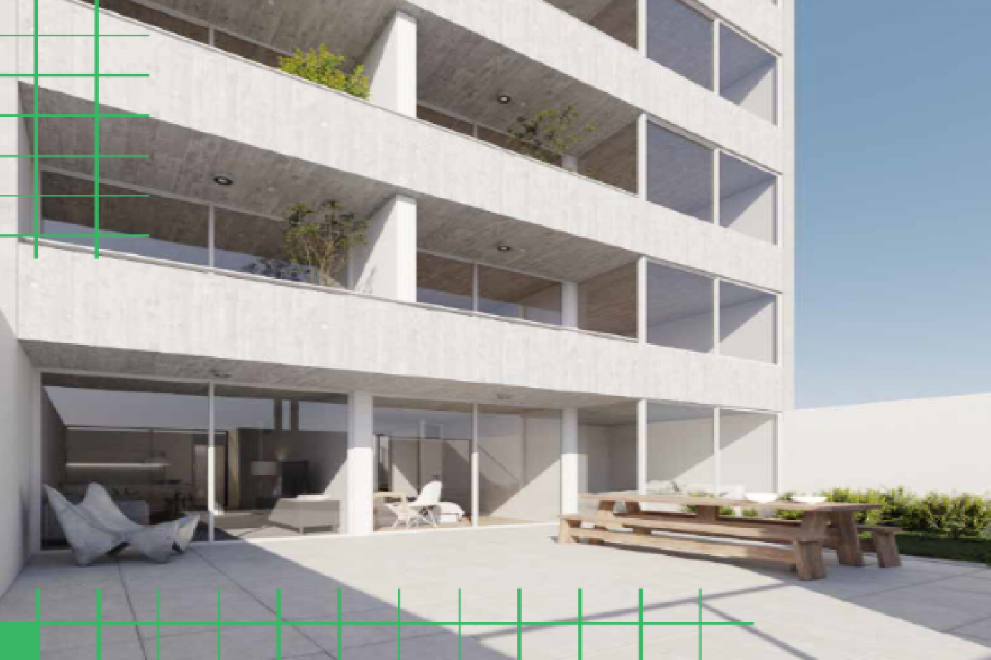 Venta Departamento Dos Dormitorios contrafrente  Ituzaingo y Roca. Entrega Junio 2025