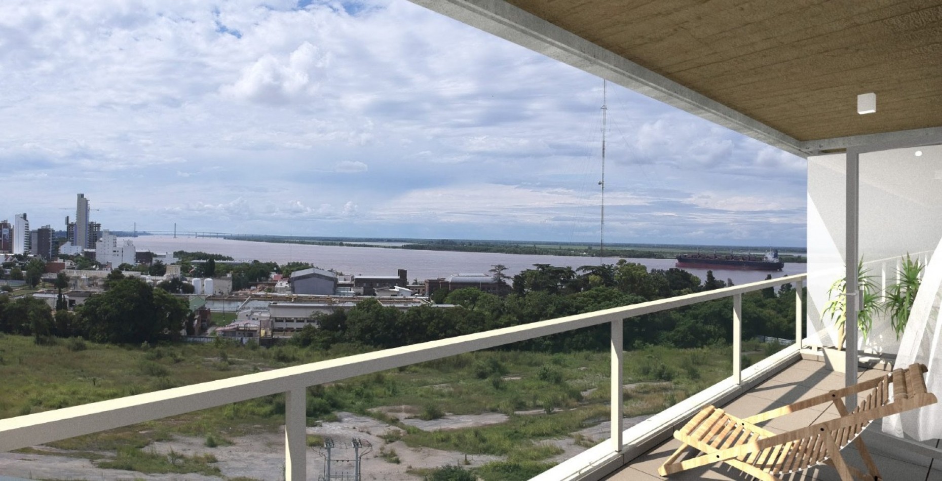 Venta Departamento Un Dormitorio Carballo y Rawson  Puerto Norte  Entrega mediados 2026