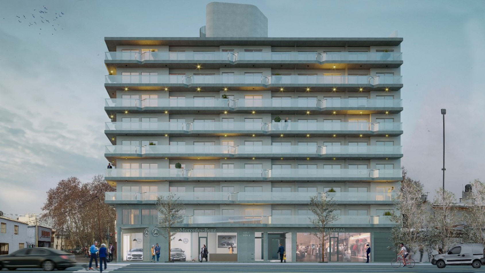 Venta Departamento Un Dormitorio Carballo y Rawson  Puerto Norte  Entrega mediados 2026