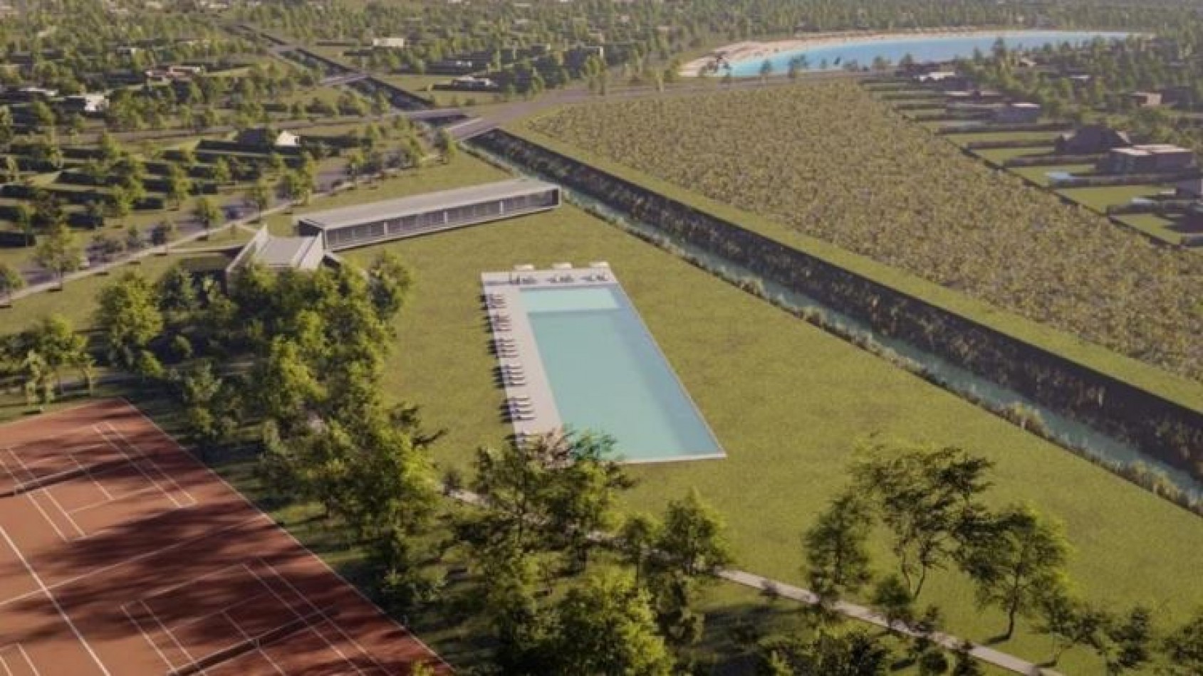  VENTA TERRENO VIDA CLUB DE CAMPO FONDO NORTE AL  RESERVORIO