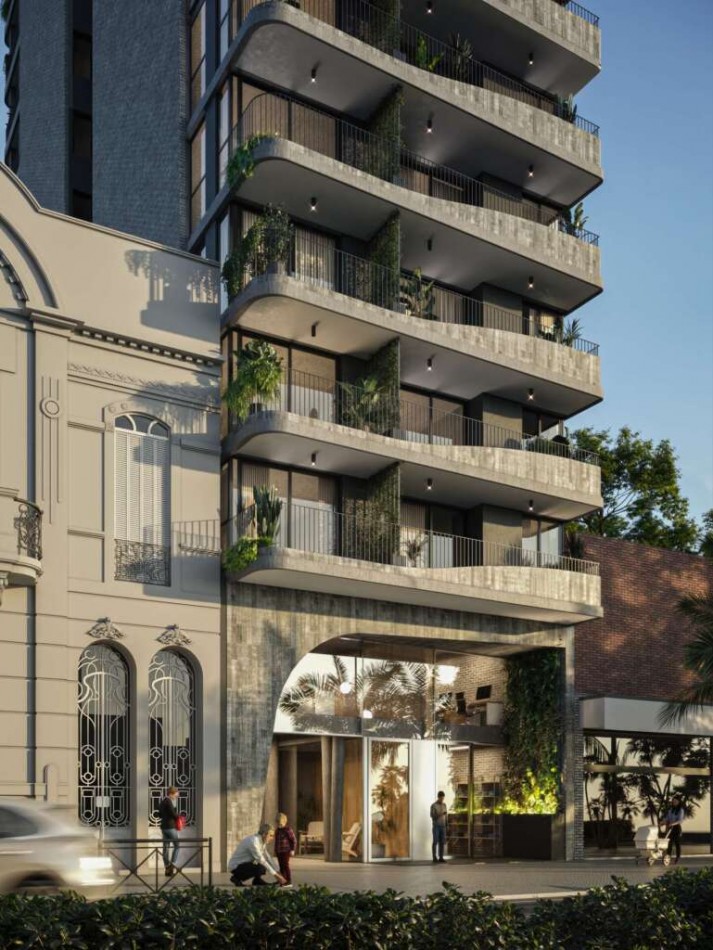 VENTA DEPARTAMENTO DOS DORMITORIOS  FRENTE CON BALCON POZO