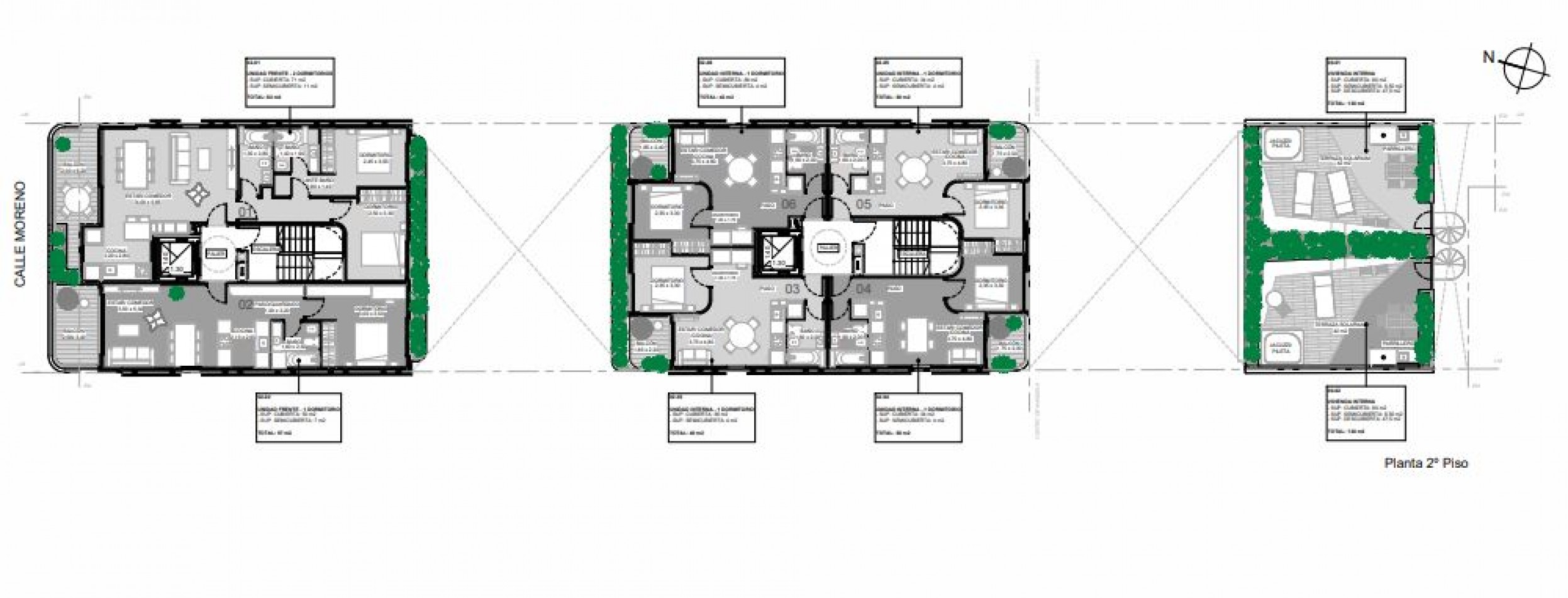VENTA DEPARTAMENTO TRES DORMITORIOS MORENO Y SAN JUAN PILETA Y PARRILLERO USOS EXCLUSIVO CANJE POR CEREAL  ENTREGA 2028