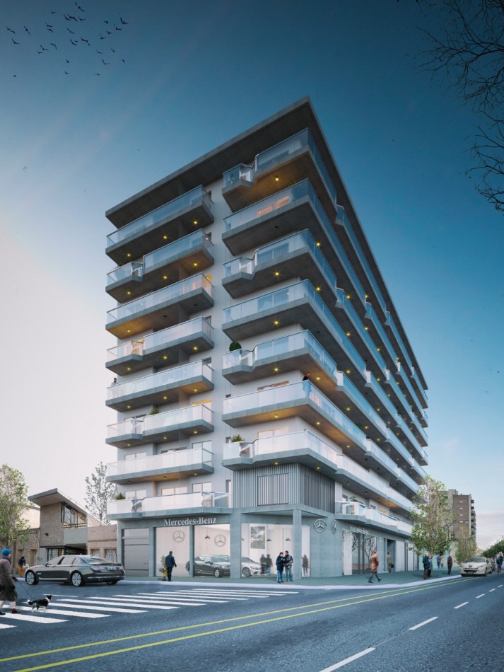 VENTA DEPARTAMENTO DOS DORMITORIOS AL FRENTE PUERTO NORTE CARBALLO Y RAWSON