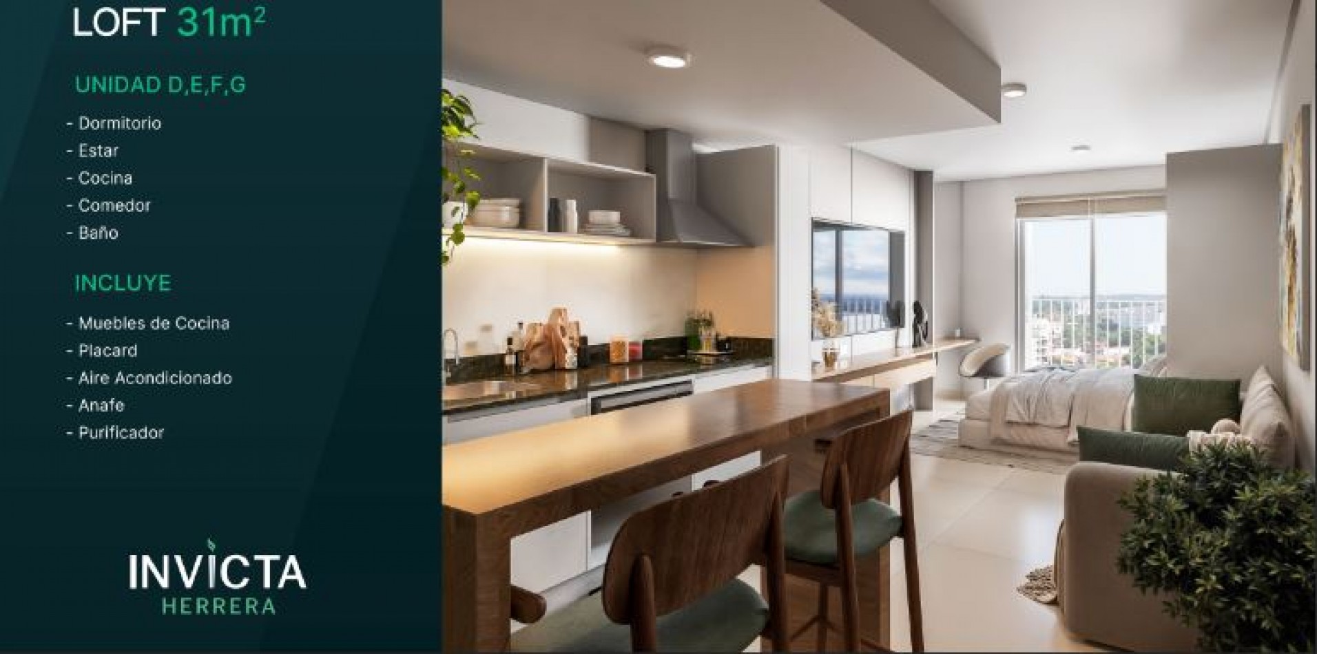 VENTA DEPARTAMENTO DOS DORMITORIOS EN ASUNCION DEL PARAGUAY, RENTA PERMANENTE MENSUAL DE  826 DOLARES