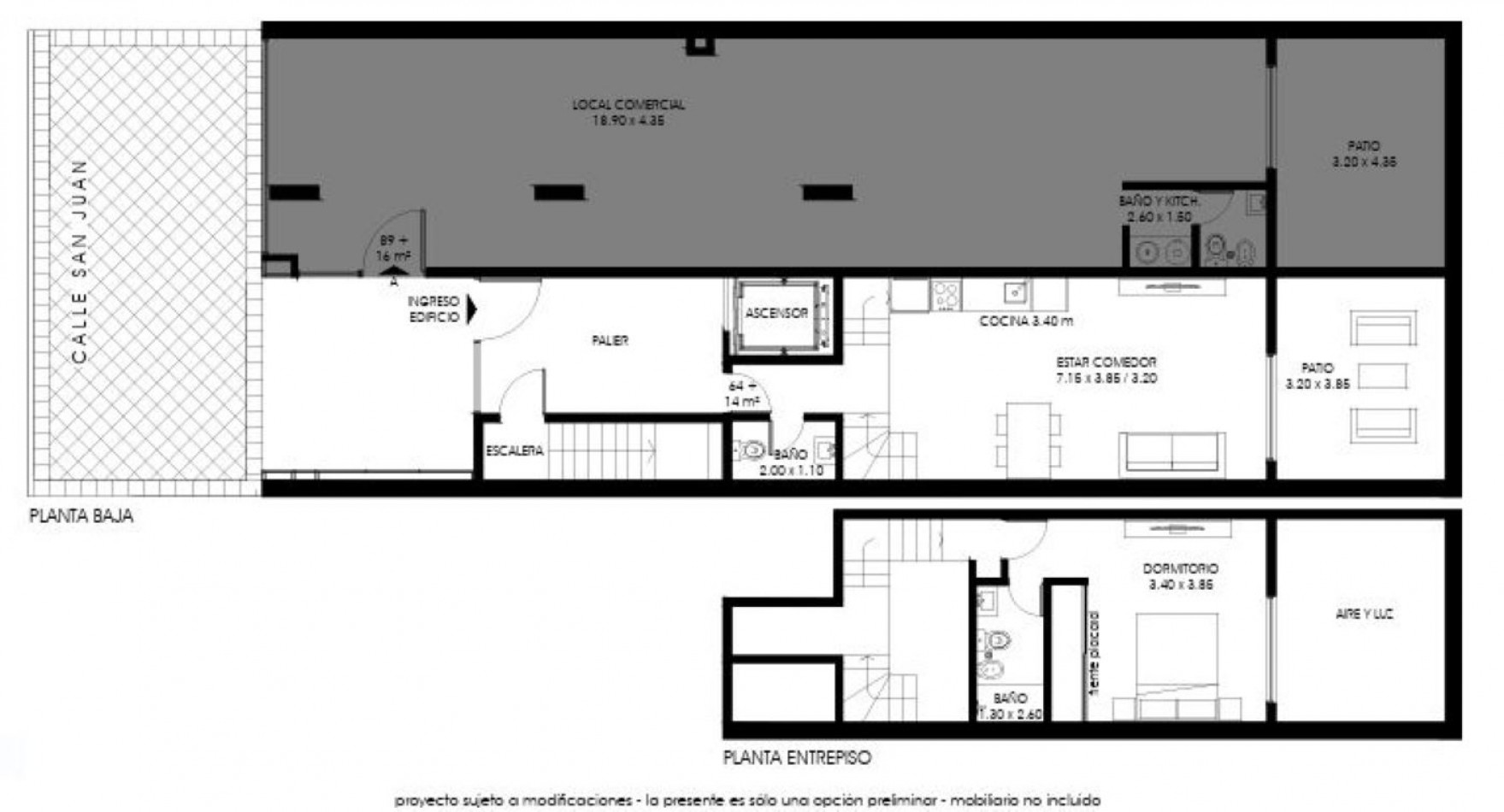VENTA LOCAL COMERCIAL EN SAN JUAN Y PARAGUAY FINACIADO A 30 MESES....