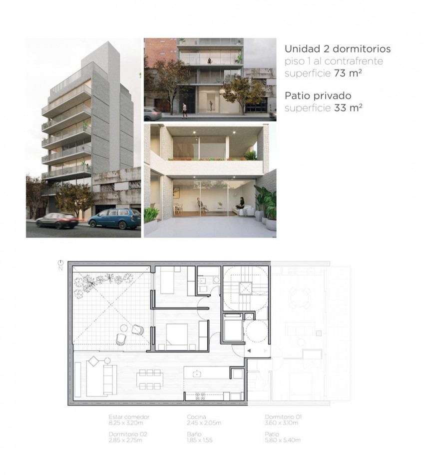 LOURDES VENTA DEPARTAMENTO DOS DORMITORIOS SANTIAGO Y SANTA FE MARZO 2026