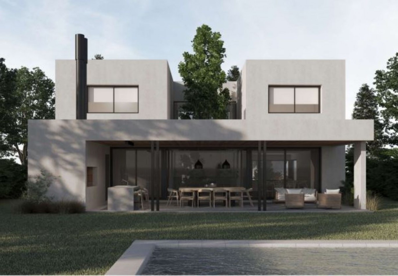 VIDA BARRIO PRIVADO VENTA CASA TRES DORMITORIOS Y ESCRITORIO A ESTRENAR