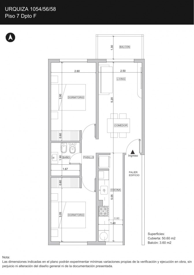 CENTRO VENTA DEPARTAMENTO DOS DORMITORIOS URQUIZA Y SARMIENTO